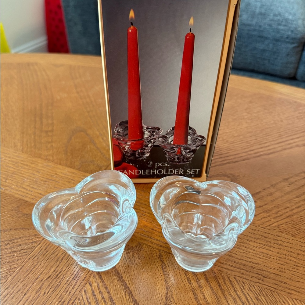 2 Piece Candleholder Set